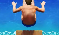 Cliff Diving 3D image