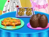 Sisters Happy Easter Delicious Food 2