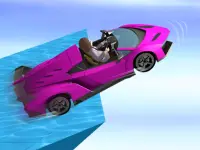 Water Surfer Car Stunt