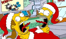 Simpsons Christmas Jigsaw Puzzle
