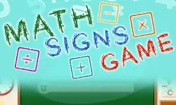 Math Signs Game