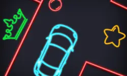 Neon Car Puzzle image