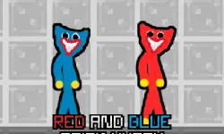 Red and Blue Stick Huggy image
