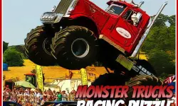 Monster Trucks Racing Puzzle image