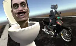 Skibidi Toilet Moto Bike Racing 2 image