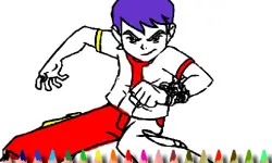 Ben 10 Coloring Book image