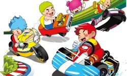 Cartoon Kart Puzzle image