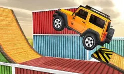 Impossible Tracks Jeep Stunt Driving Game