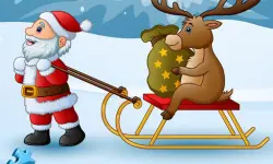 Funny Santa Jigsaw image
