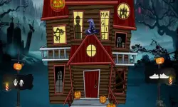Halloween Magic Lady Escape image