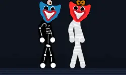 Stickman Huggy Spooky Holiday image