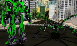 Spider Robot Warrior Web Robot Spider image