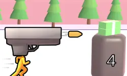 Gun Head Run background