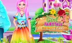 Girl Fairytale Princess Look