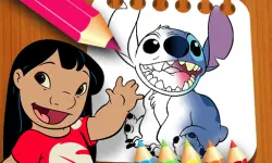 Lilo and Stitch Coloring Book image