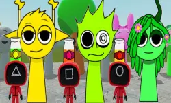 Squid Sprunki Tap Game 2 image