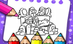 Coloring Book for Among Us