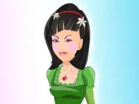 Asian Girl Dress Up