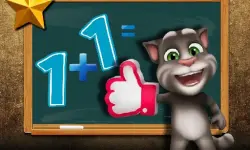 Talking Tom Math Test