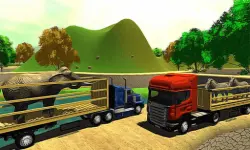 Offroad Animal Truck Transport Simulator 2020 image