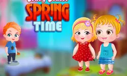 Baby Hazel Spring Time