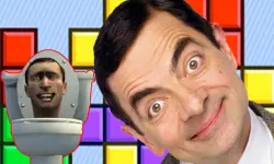 Mr Bean  amp;amp; Skibidi Tetris