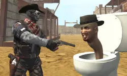 Cowboy vs Skibidi Toilets