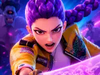 K-Pop Hunters: Rumi Huntrix vs. Demons