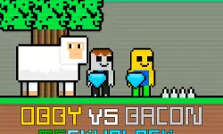 Obby vs Bacon MCSkyblock