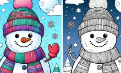 BTS Winter Coloring