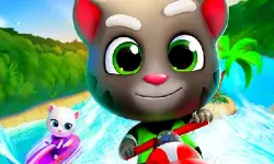 Cartoon Talking Tom Jigsaw Puzzle image