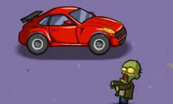 Driver Zombie Escape 2D background