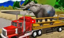 Big Farm Animal Transport Truck