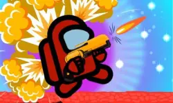 Among Us Commander Shoot Zombies