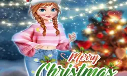 Anna Frozen Christmas Sweater Design