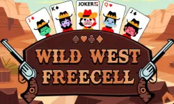 Wild West Freecell background