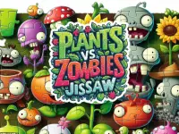 Plants vs Zombies Jigsaw background