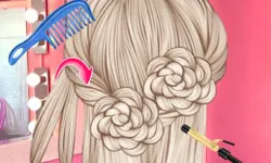 Bride Wedding Hair Design