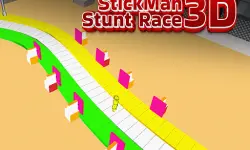 StickMan Stunt Race 3D