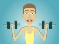 Muscle Clicker: Gym game