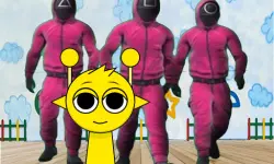 Sprunki in Squid Game Chamber image