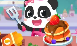 Baby Panda Breakfast Cooking