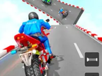 Mega Ramp Stunt Moto - Fun  amp; Run 3D Game