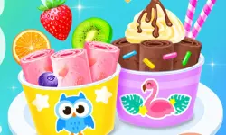 Baby Taylor Ice Cream Roll Fun