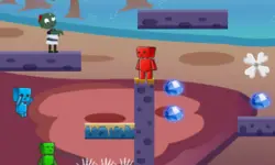 Fireboy Watergirl In Zombies World