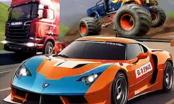 Racing Island background