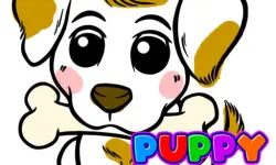 Puppy Coloring Book