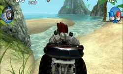 Buggy Game Beach 2022 3D image