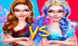 Pro Fairy Princess Dress Up VS Witch Makeup