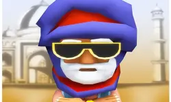 East Running Surfer 2D